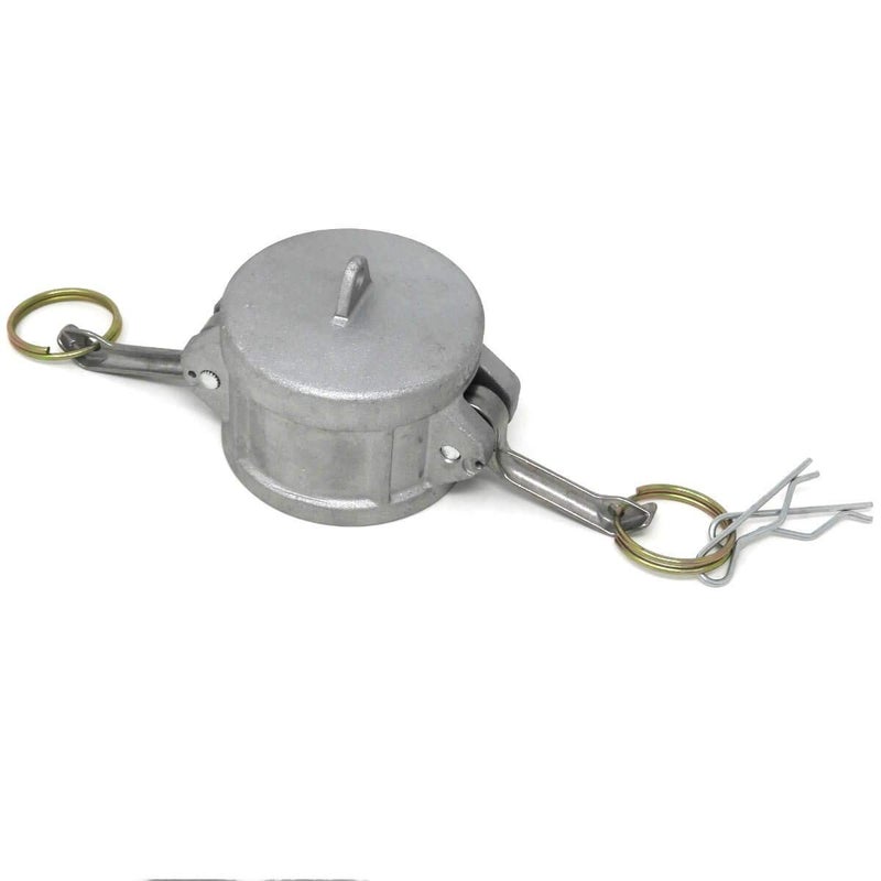 Gloxco Cam and Groove Fitting, Aluminum, Type DC, 2" Dust Cap (CAM-20-DC-AL) - Image 3